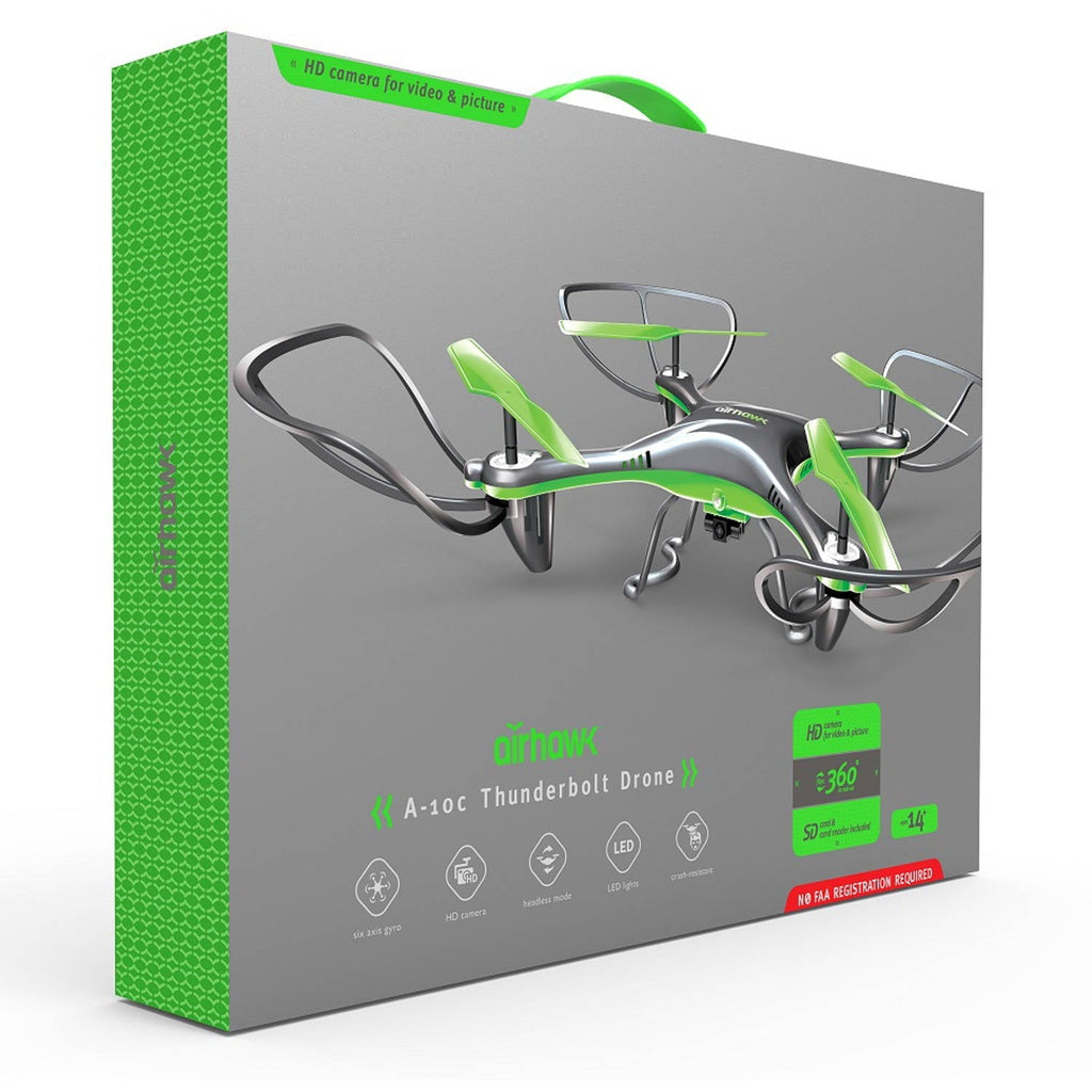 Airhawk A-10C Thunderbolt 2.4 GHz Remote Control HD Camera Drone