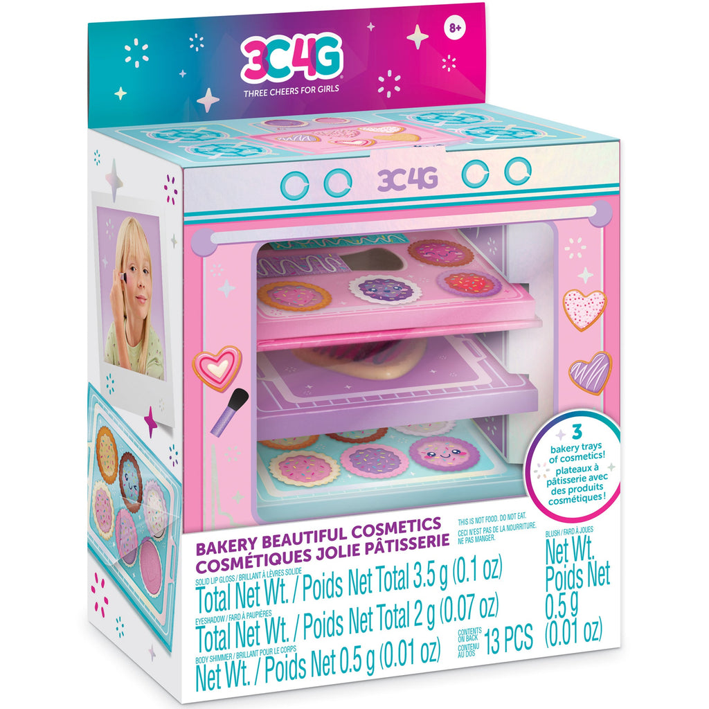 3C4G Bakery Beautiful Vanilla-Scented Cosmetic Set - For Kids 8+