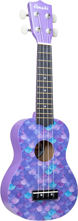 Amahi Ukulele - Purple Mermaid